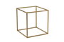 Hanah Home Mesa de Café de Metal Dorado Shb-018-A
